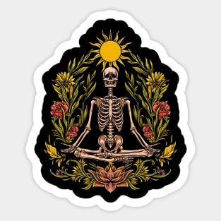 Death Meditation Sticker